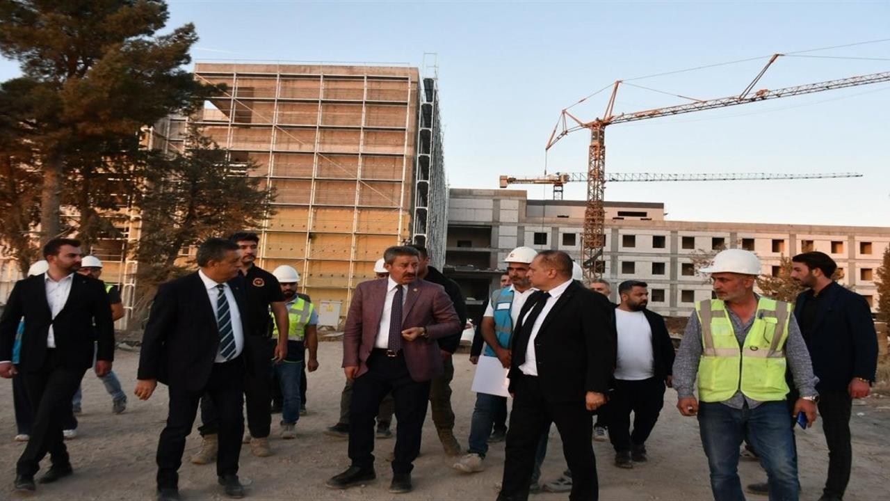 Şırnak’ta Yeni Devlet Hastanesi İnşaatı Denetlendi