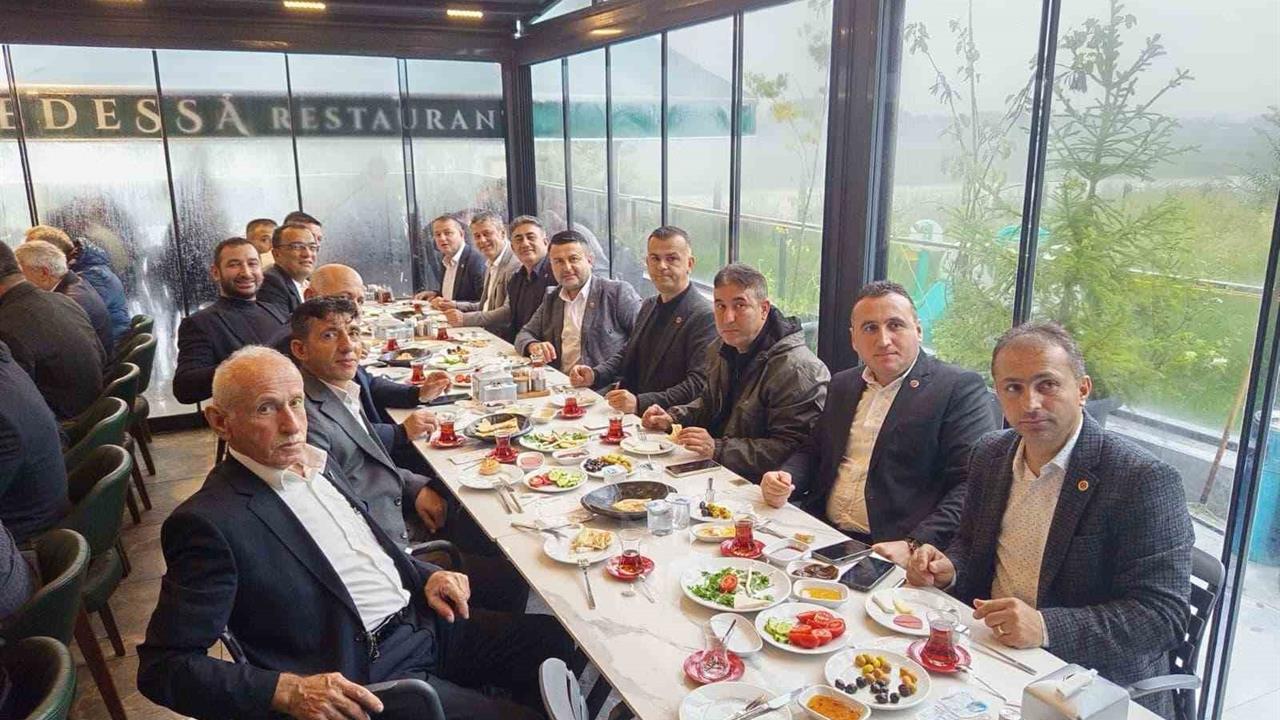 Çaycuma’da Muhtarlar Günü kutlanarak kahvaltıda bir araya geldiler - ZONGULDAK