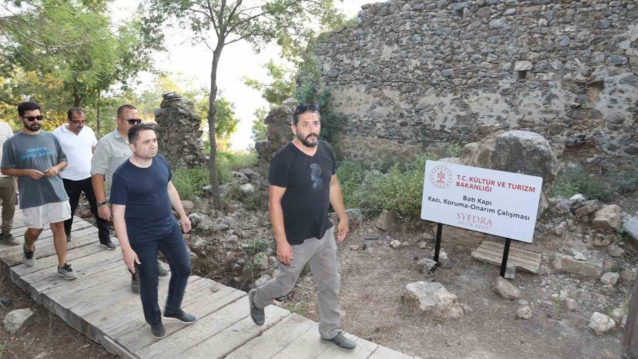 Syedra Antik Kenti Dünyanın Gündeminde Yer Alıyor