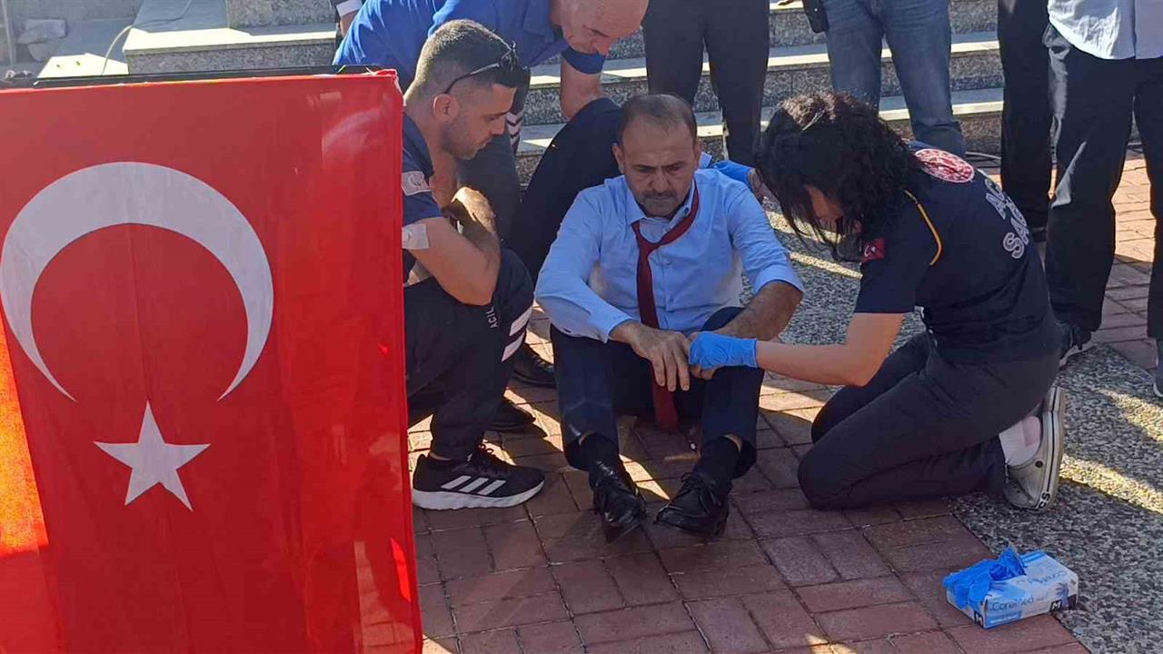 Antalya'da Muhtar Baygınlık Geçirdi