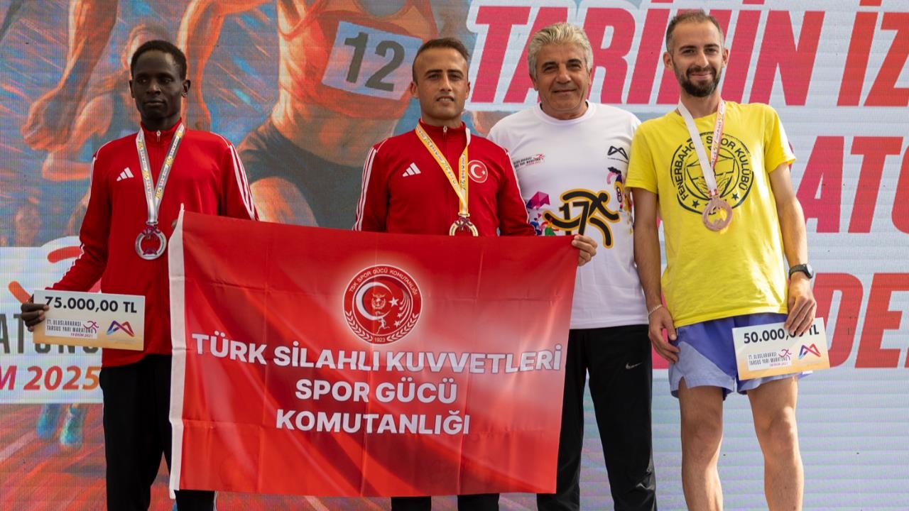 17. Uluslararası Tarsus Yarı Maratonu Koşuldu