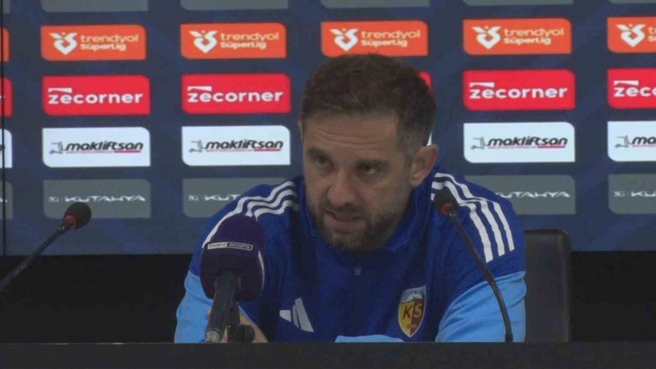 Radomir Dalovic: "Bu maçtan çıkarmamız gereken dersler var" - KAYSERİ