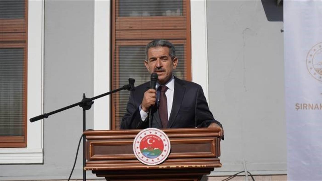 Şırnak'ta Vali Ekici'den Eğitime ve Ormanlara Önemli Mesajlar