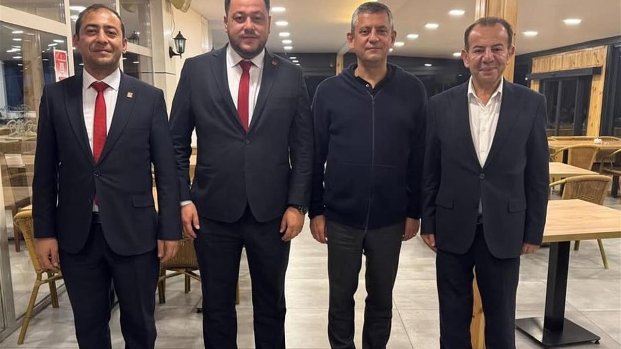 CHP Genel Başkanı Özel, Bolu İl Başkanı Karagöz'ü Tebrik Etti