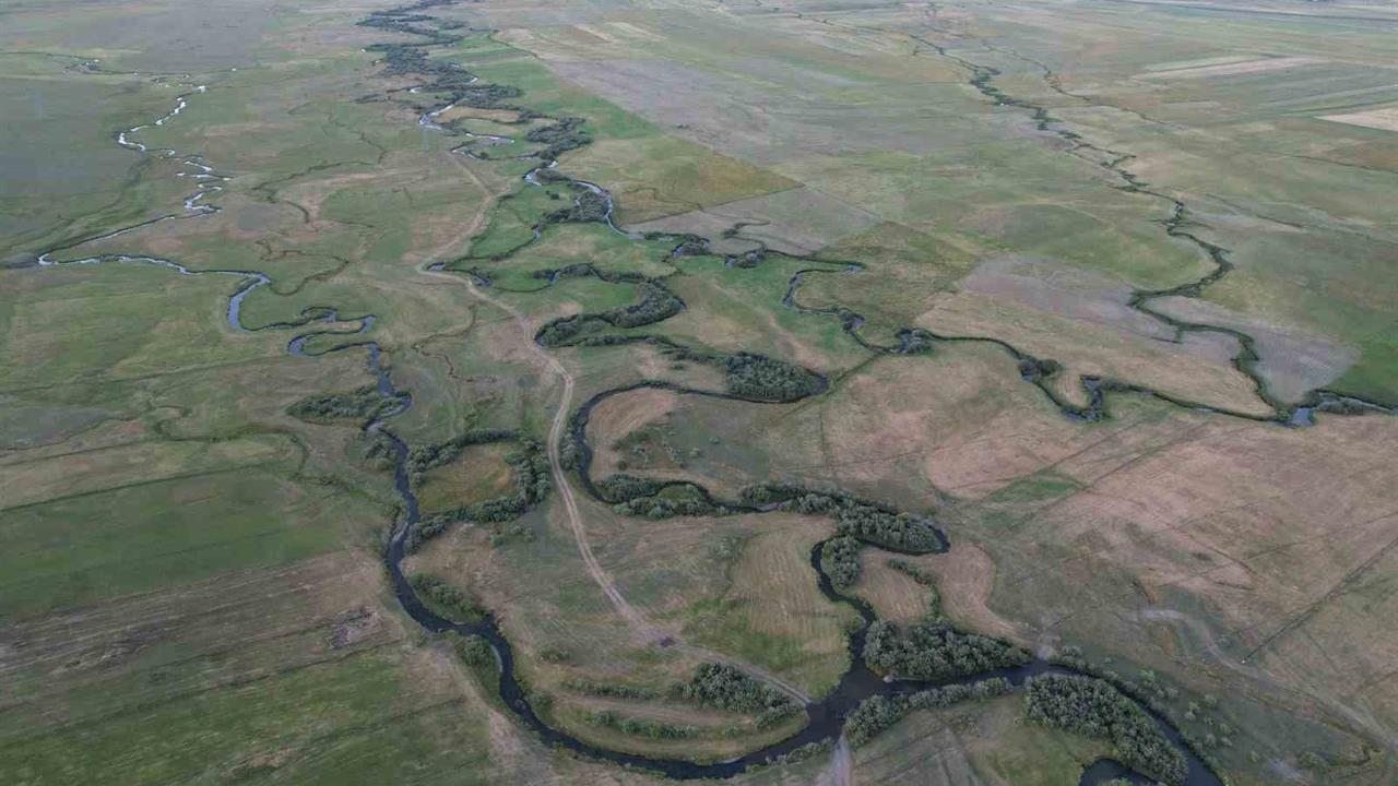 Ardahan’da Menderesler havadan görüntülendi
