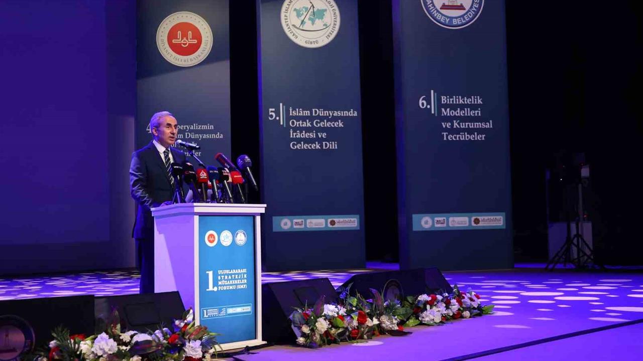 Gaziantep’te İslam Dünyası İçin Stratejik Forum Düzenlenecek