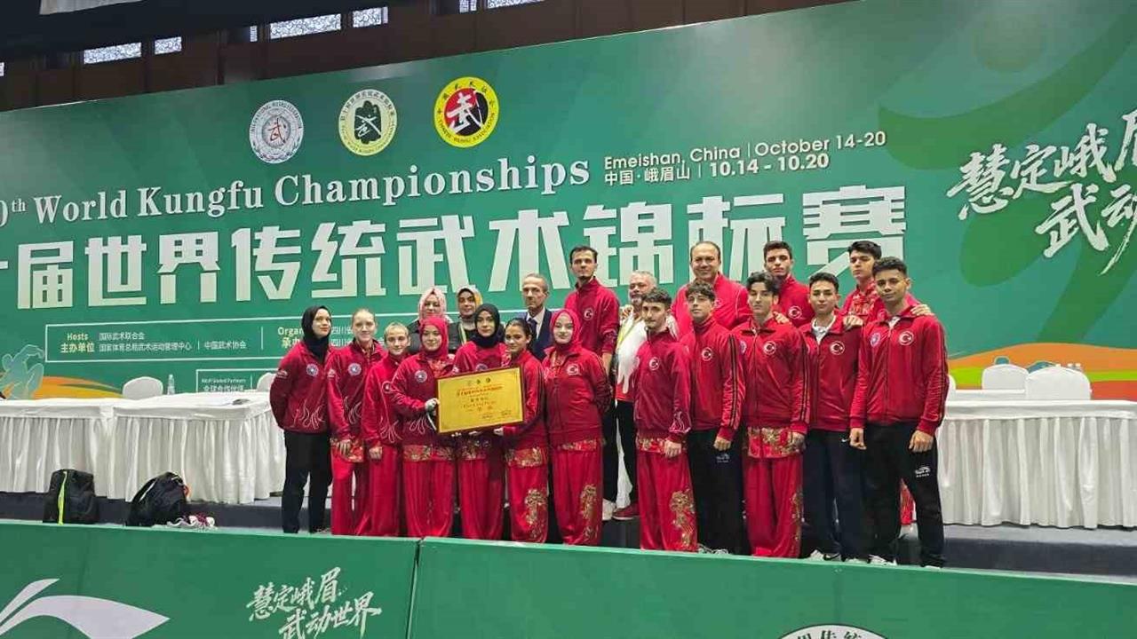 Türkiye Wushu Milli Takımı dünya şampiyonu oldu - İSTANBUL