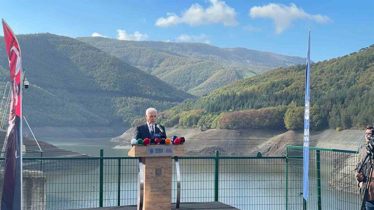 Başkan Bozbey: "Bursa’yı asla susuz bırakmayacağız"