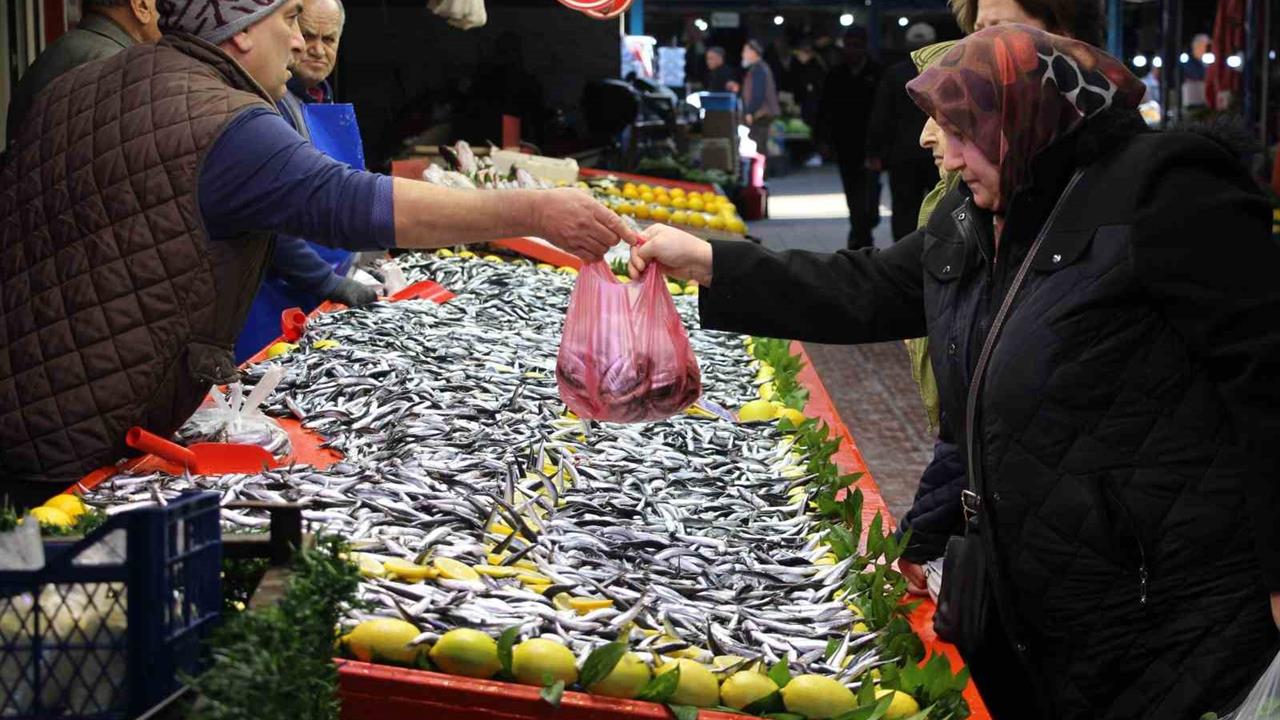 Fiyatı Düşen Hamsiye Bolu'da Yoğun İlgi Var