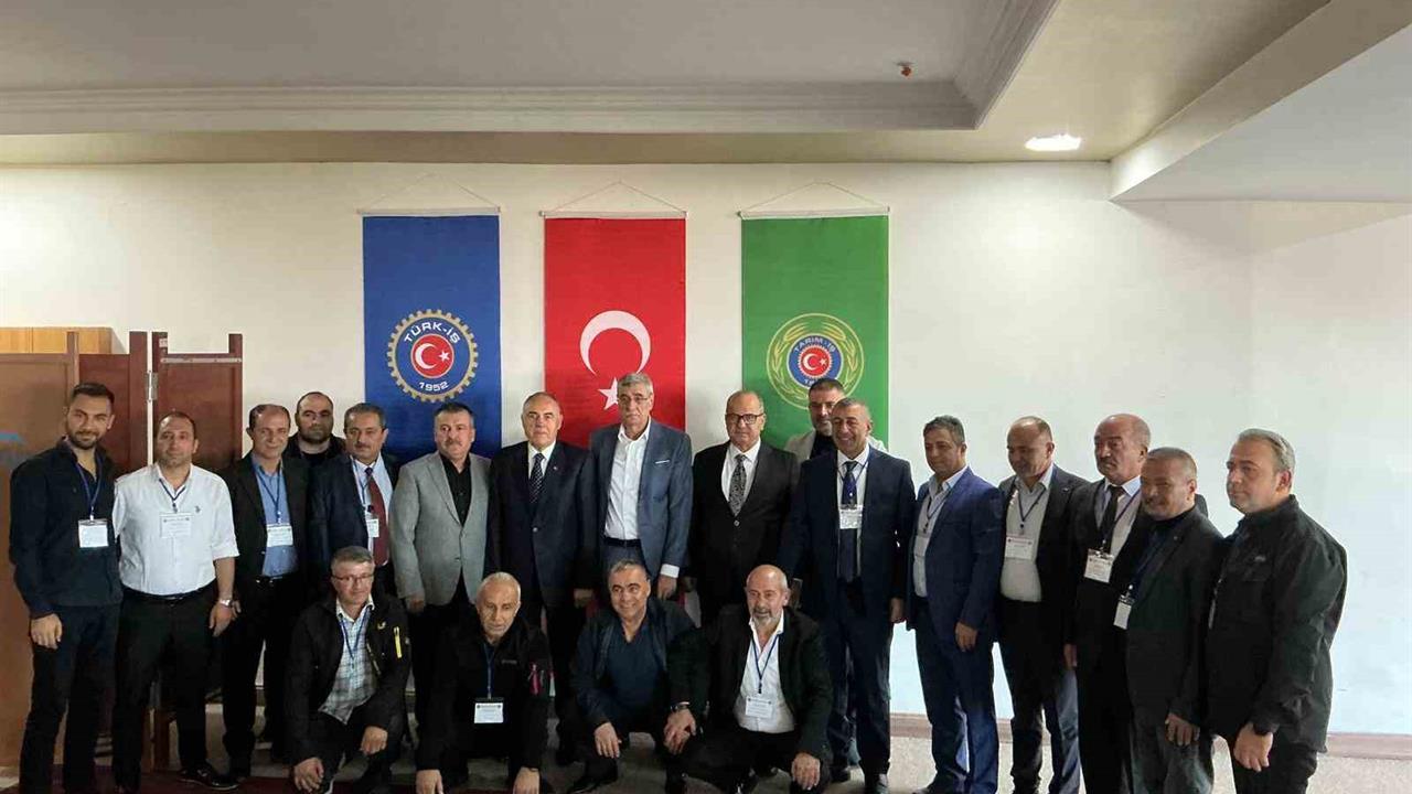 Erzurum'da Tarım-İş Sendikası Genel Kurulu: Çelebi Yeniden Başkan