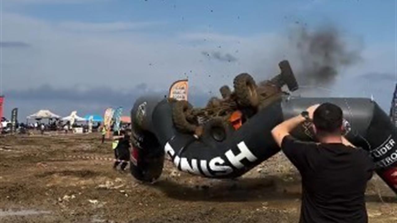 Finish çizgisini takla atarak geçtiler - TRABZON