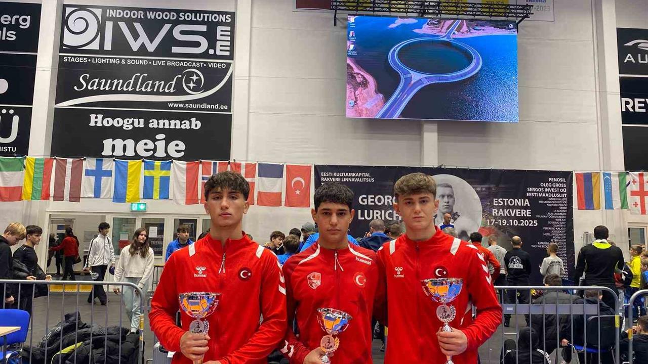 Denizli’nin gururları Avrupa’da zirvede