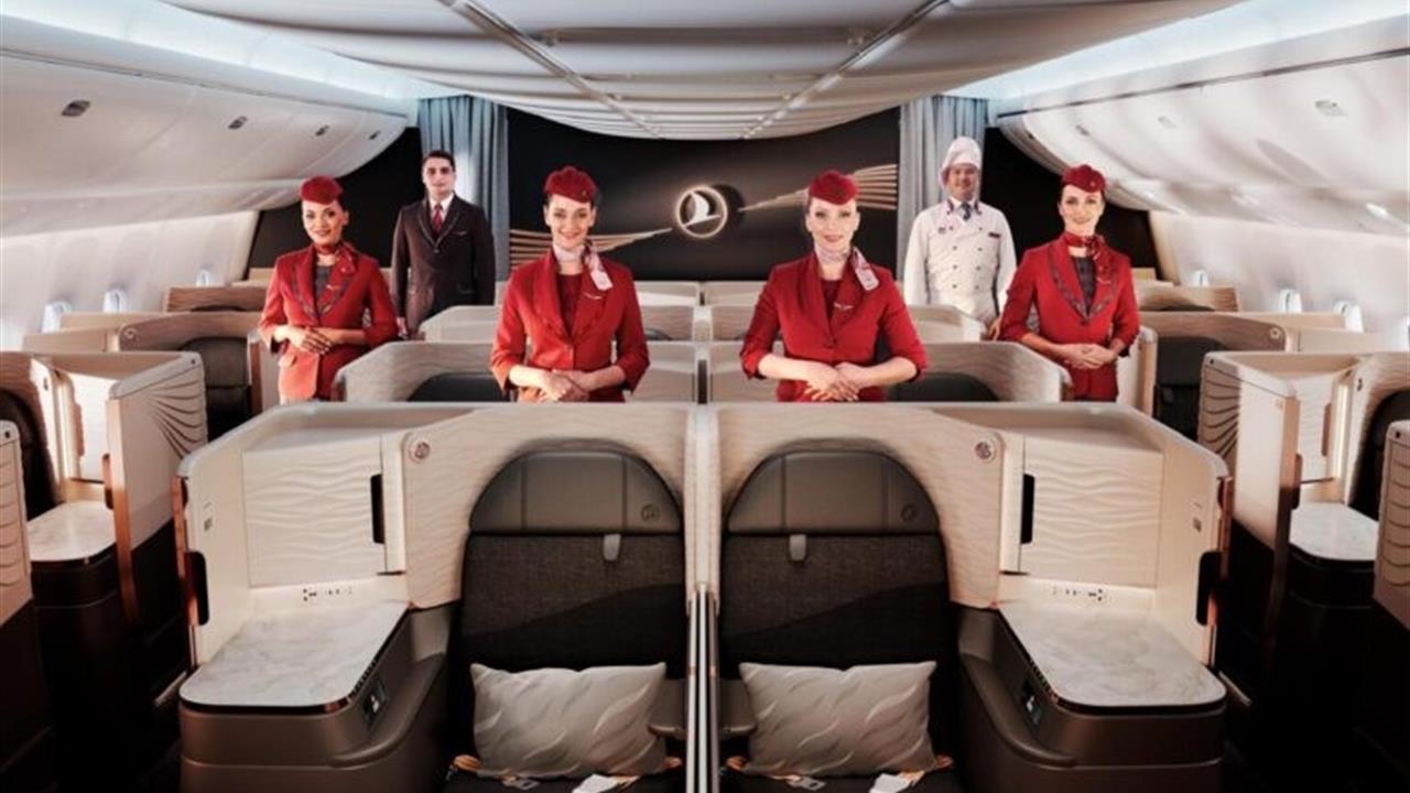 Türk Hava Yolları'ndan Yeni Crystal Business Class Süitleri Geliyor