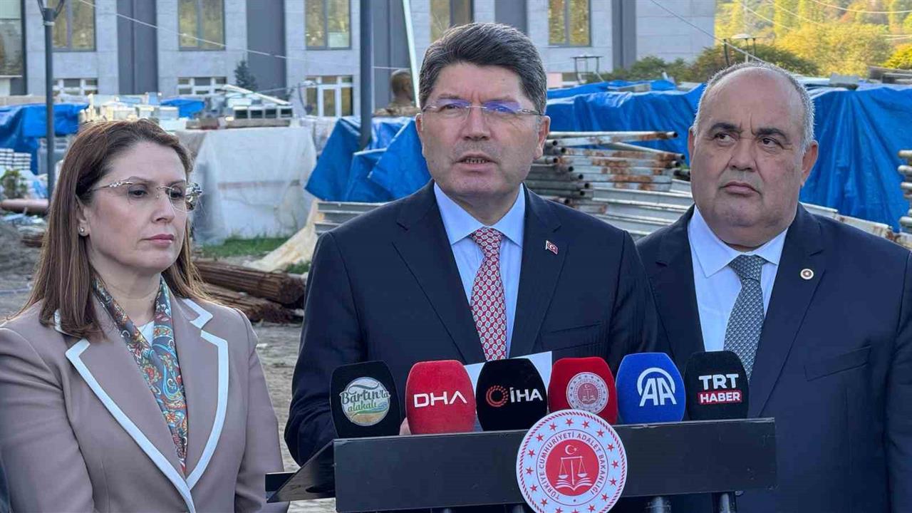 Bartın'da Adalet Bakanı Tunç'tan Önemli Açıklamalar