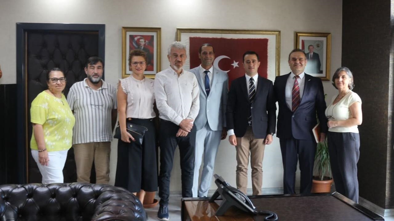 Mahder'den İlçe Sağlık Müdürlüğü'ne Ziyaret