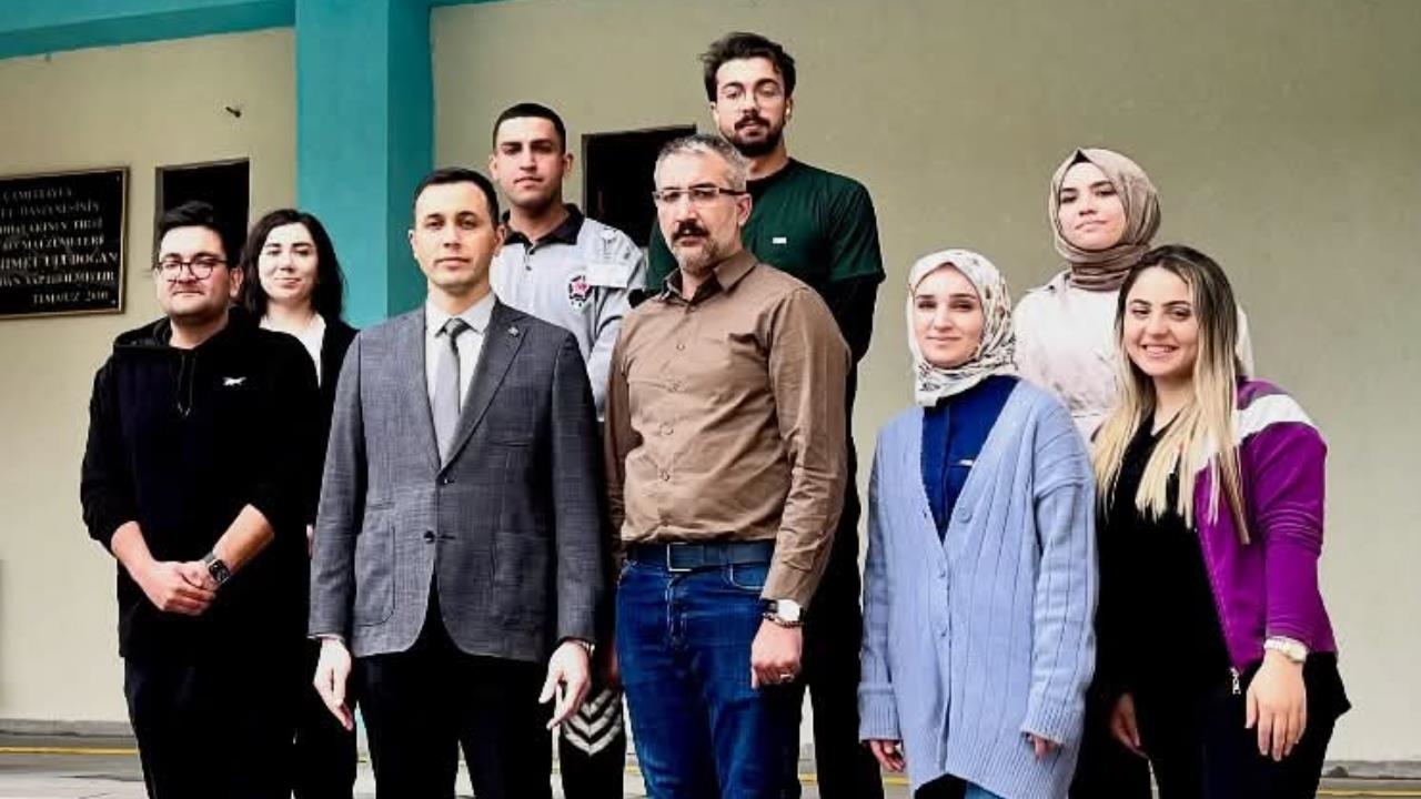 Kaymakam Avcı, Çamlıyayla Entegre Devlet Hastanesi'ni Ziyaret Etti