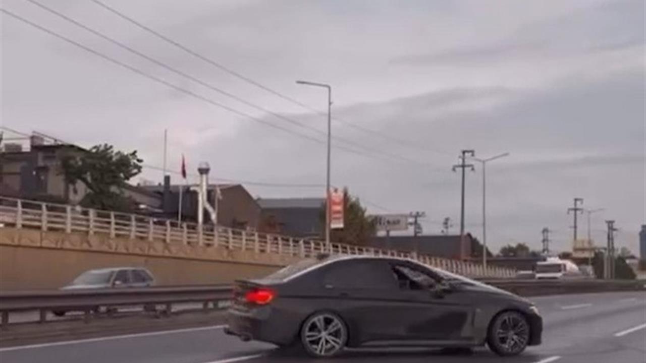 Kocaeli'de Düğün Konvoyunda Drift Atan Sürücüye Ceza Yağdı