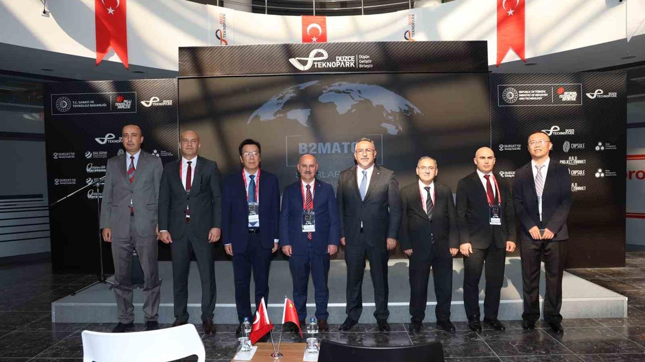 Düzce'de Türkiye-Çin Teknoloji İş Birliği Toplantısı Gerçekleşti