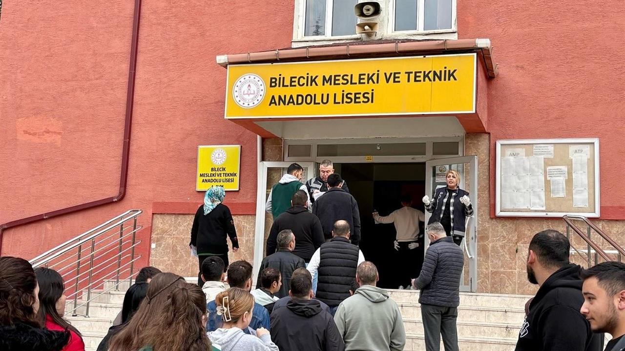 Bilecik'te Özel Güvenlik Sınavı Gerçekleştirildi
