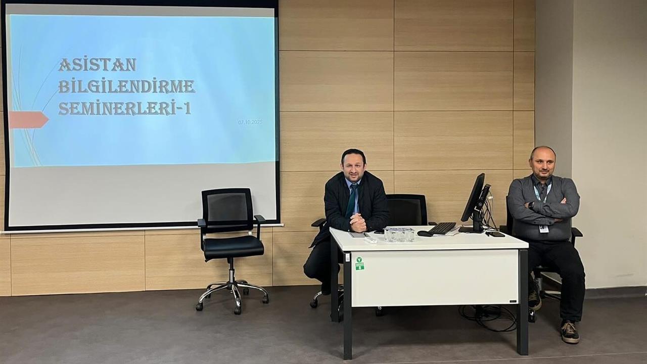 Kütahya'da Asistan Hekimlere Bilgilendirme Semineri Düzenlendi