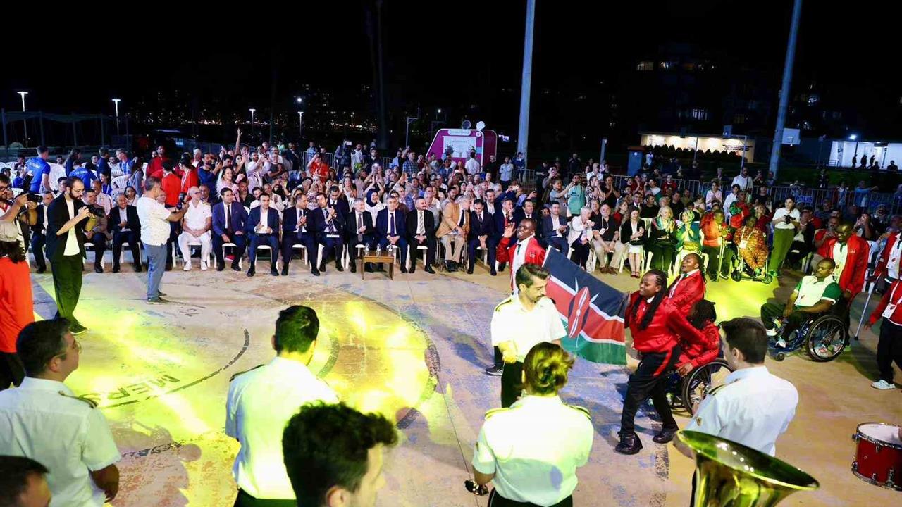 Dünya Bedensel Engelliler Plaj Oyunları'nın Açılış Töreni Mersin'de Gerçekleştirildi.