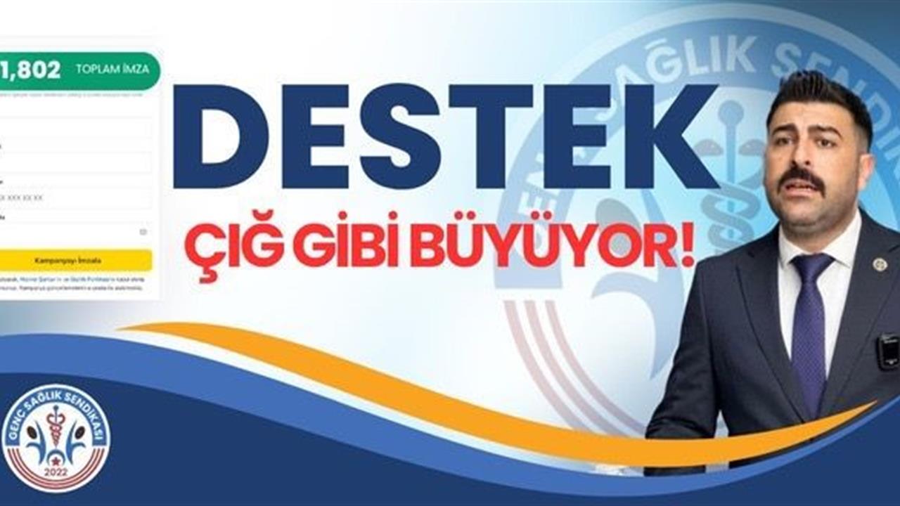 Sağlık Çalışanlarından Promosyon İçin Rekor İmza Toplandı