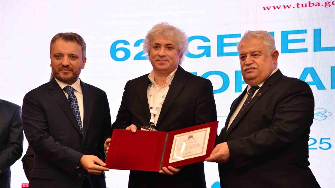 Prof. Dr. Ömer Özkan’a TÜBA Şeref Üyeliği Beratı Verildi
