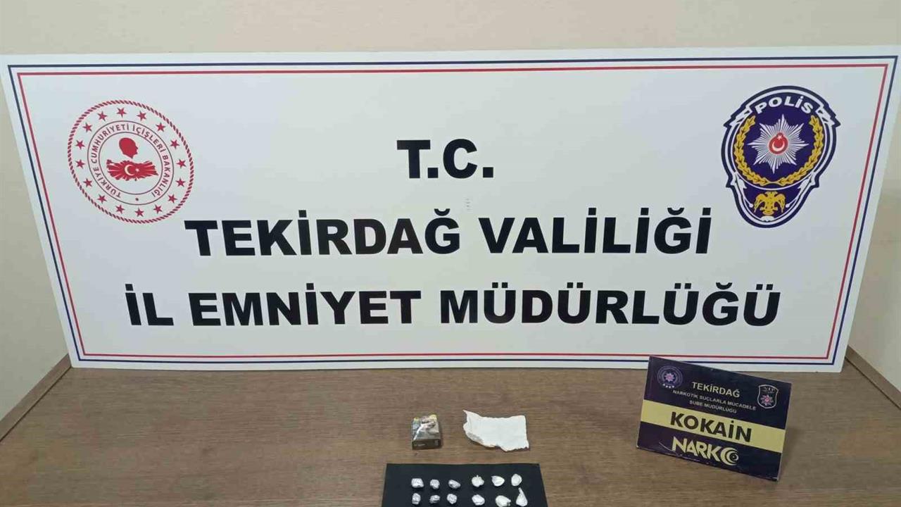 Tekirdağ'da Uyuşturucu Operasyonları: 192 Şüpheli İşlemde