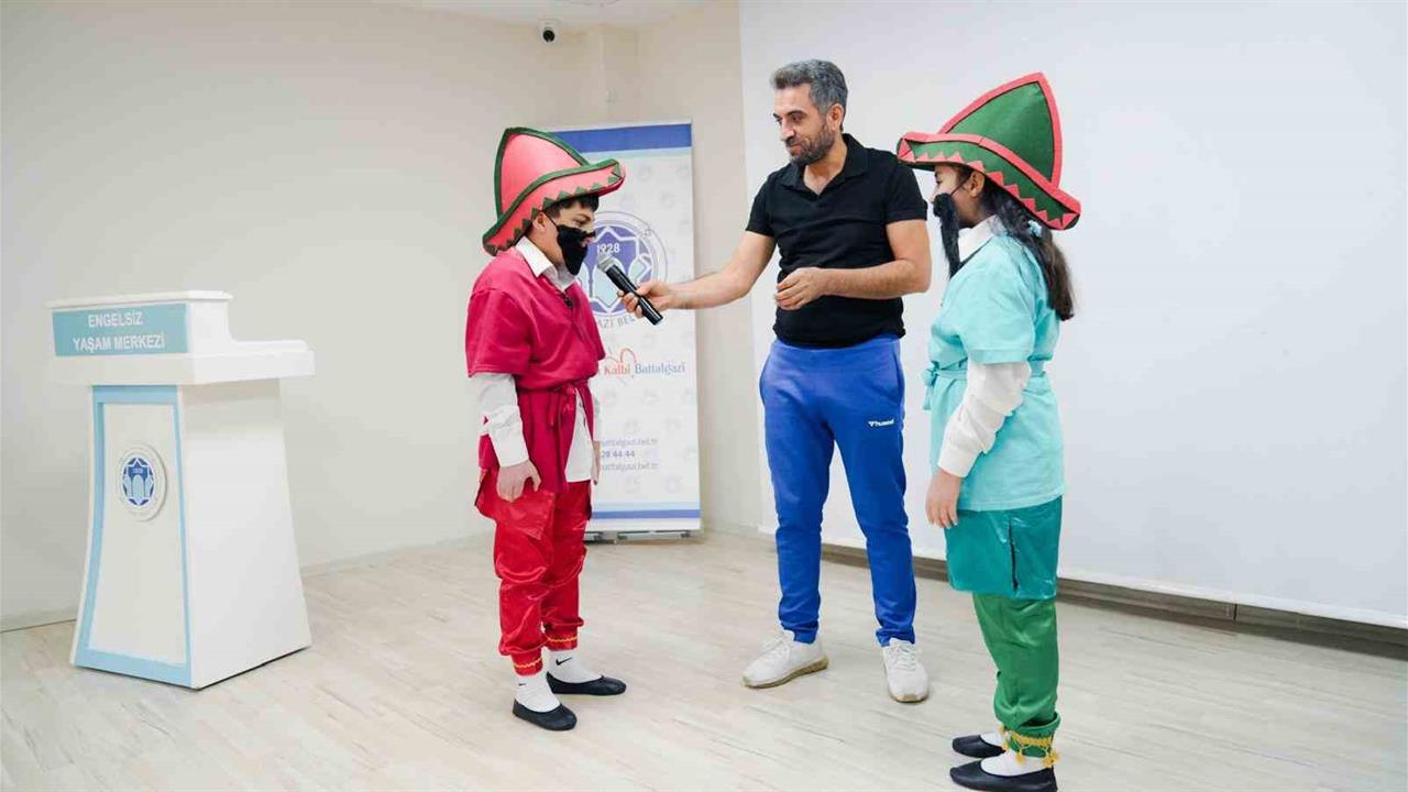 Battalgazi'de Engelsiz Yetenek Yarışması Renkli Anlara Sahne Oldu