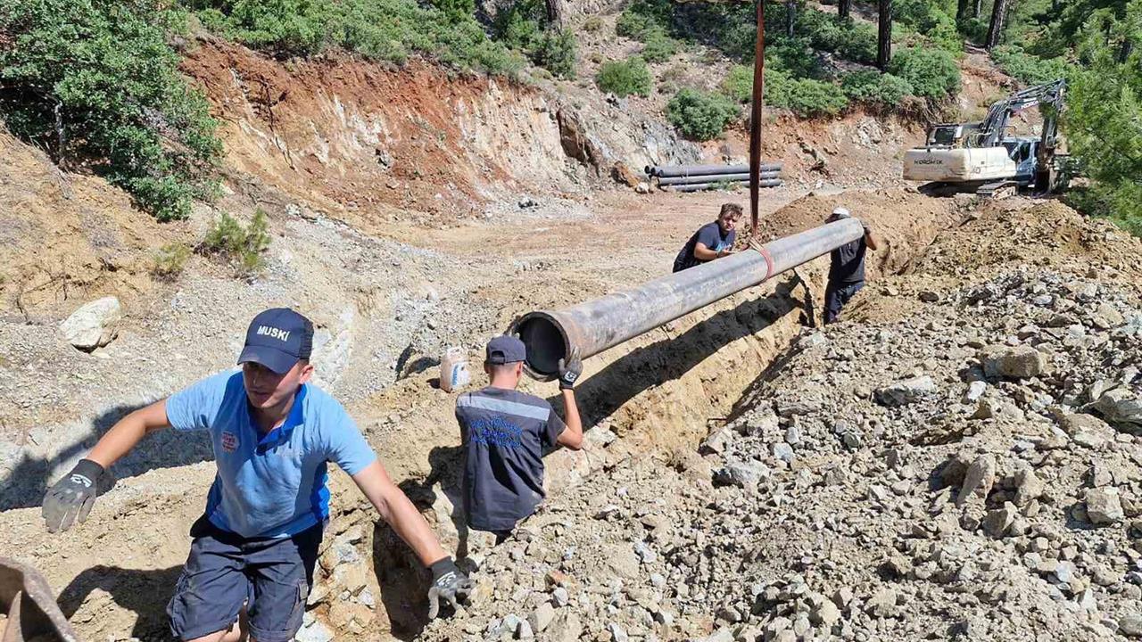 MUSKİ Bodrum’da Günlük 40 Arızaya Müdahale Ediyor
