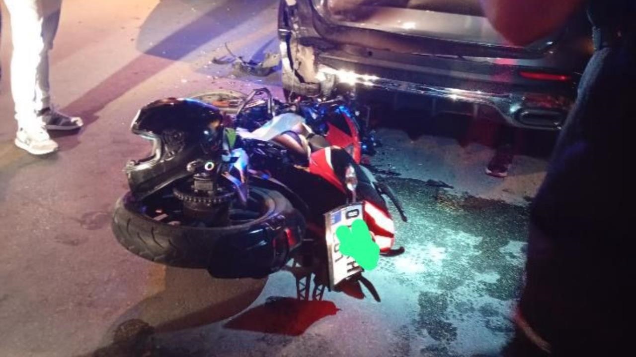 Mersin Yenişehir’de Aynı Noktada Aynı Gün İki Kaza: Motosikletli Ağır Yaralandı