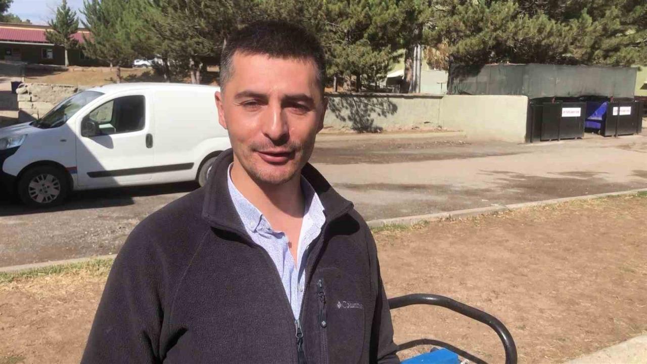 Sivas'ta Anne Köpeği Yavrularına Kavuşturma Mücadelesi