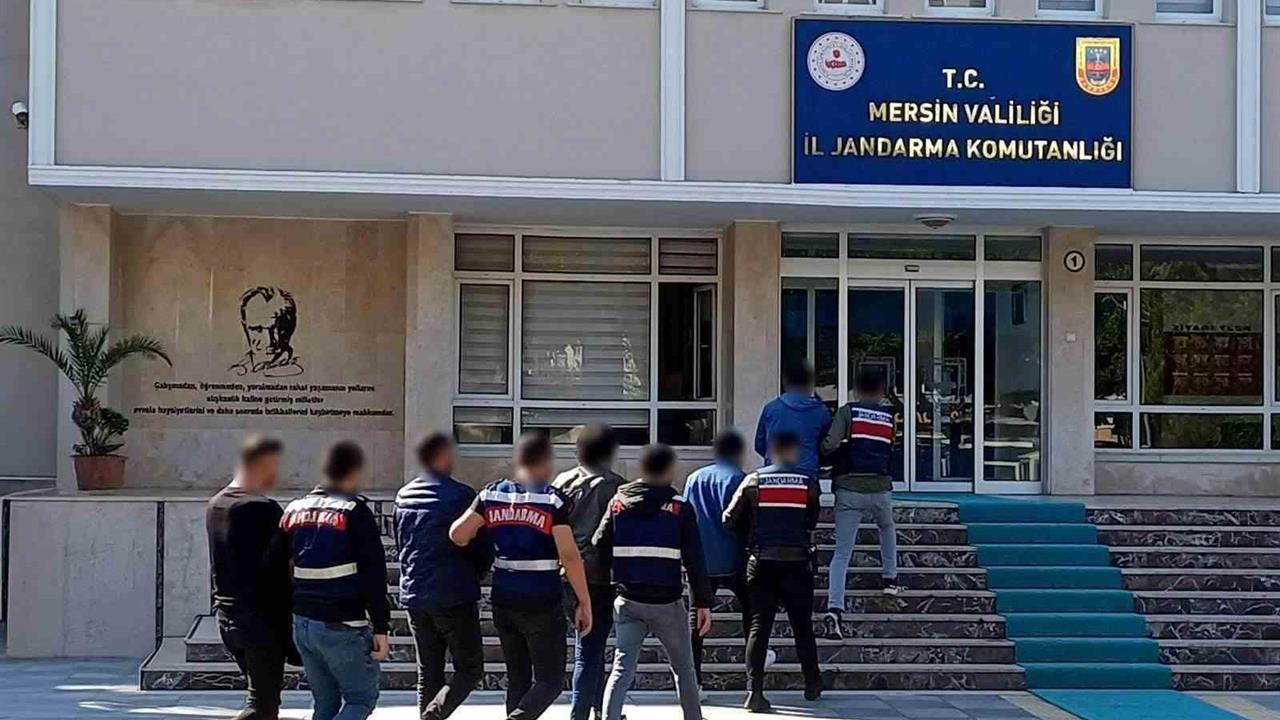 Mersin'de Uyuşturucu Suçlularına Operasyon: 5 Kişi Yakalandı
