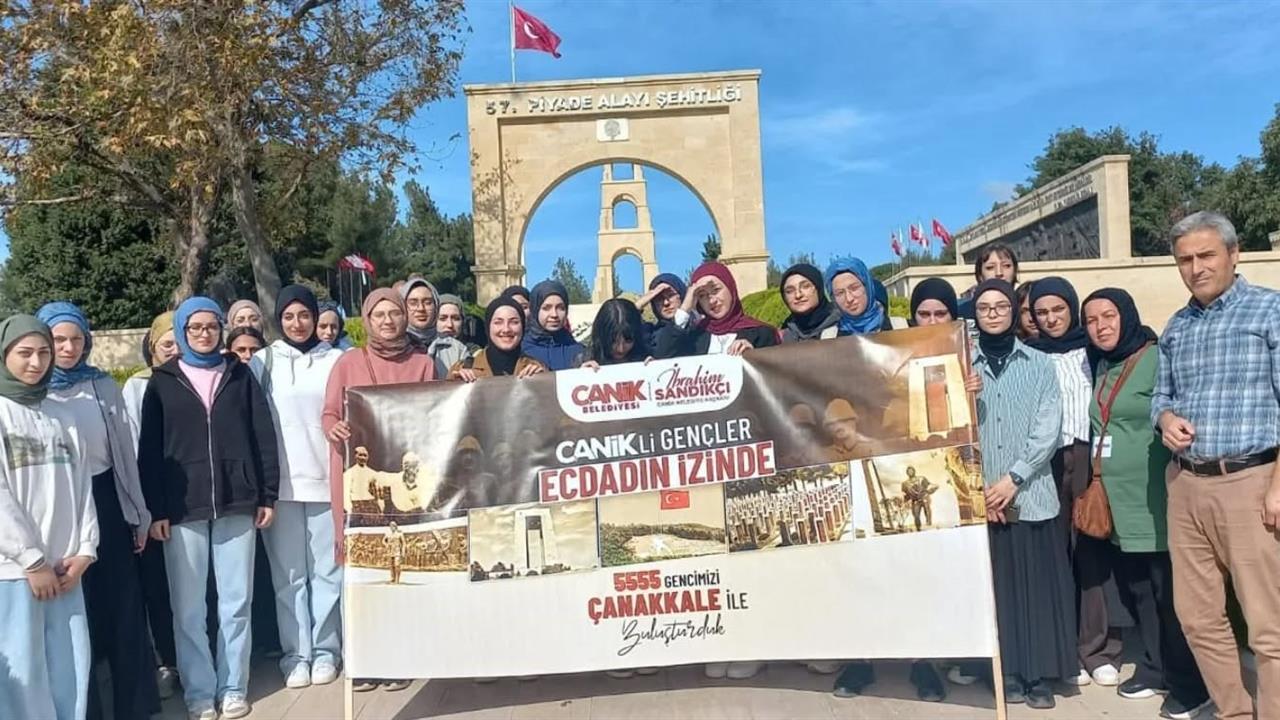 Canik'ten Çanakkale'ye Gençlik Projesi: Şehitlerle Buluşma