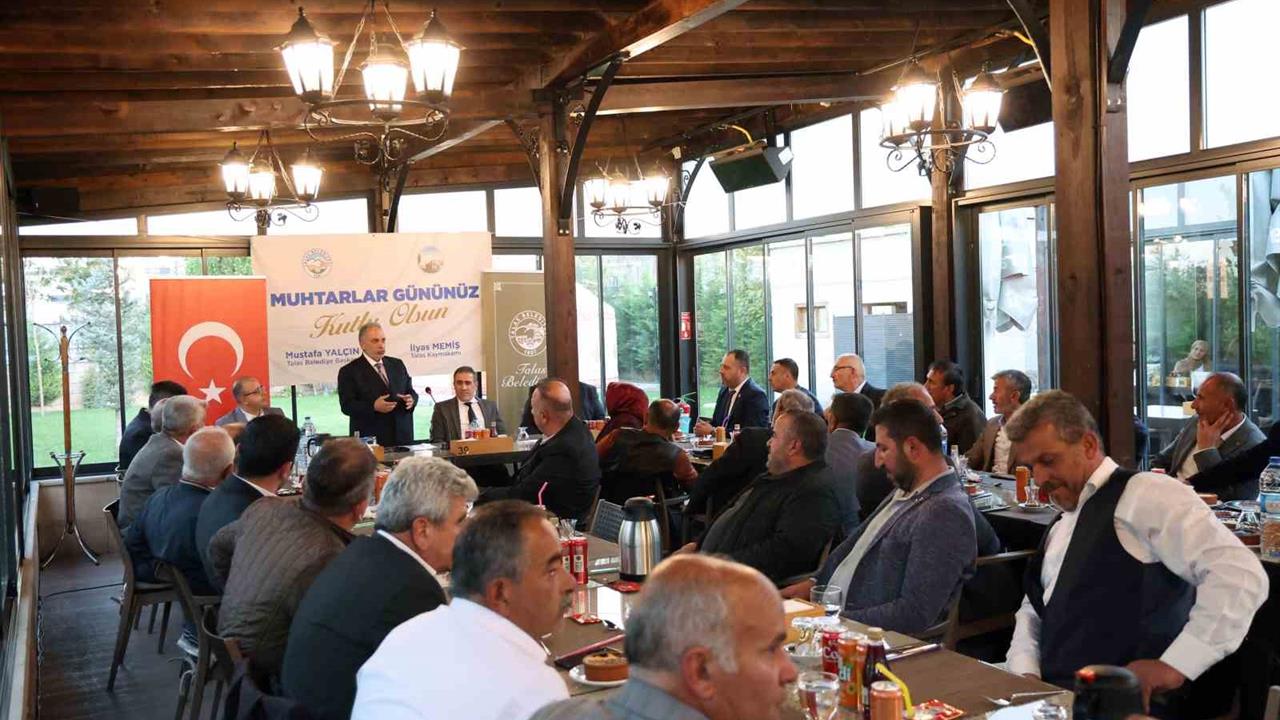 Başkan Yalçın: Muhtarlarla Gönül Gönüleyiz