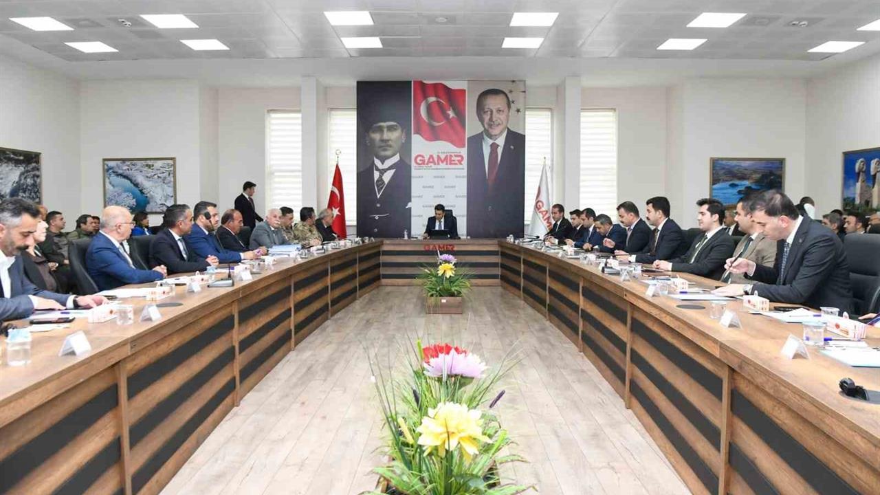 Tunceli'de İl Koordinasyon Kurulu Toplantısı Yapıldı