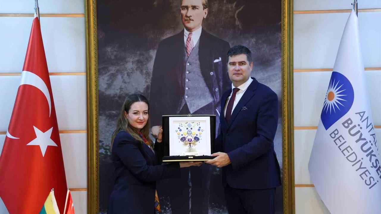 Antalya'da Litvanya Heyeti ile İşbirliği Görüşmeleri Yapıldı