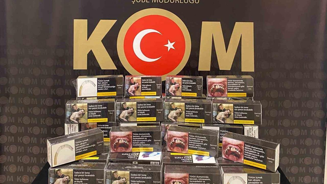 Bayburt'ta Kaçak Alkol ve Tütün Operasyonu: 4 Gözaltı