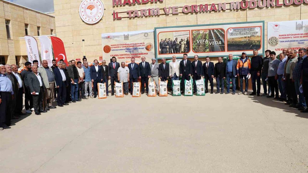Mardin'de Çiftçilere 96 Ton Tohum Desteği Sağlandı