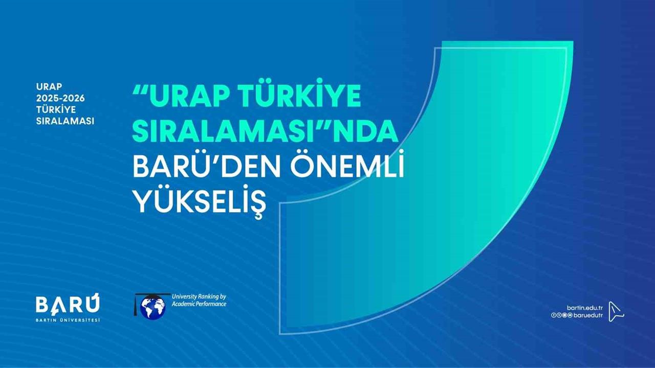 Bartın'da BARÜ'den URAP'ta Büyük Yükseliş