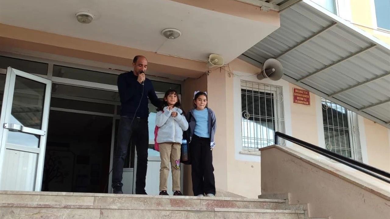 Erzincan'da Çocuklardan Çevre Bilinci Örneği