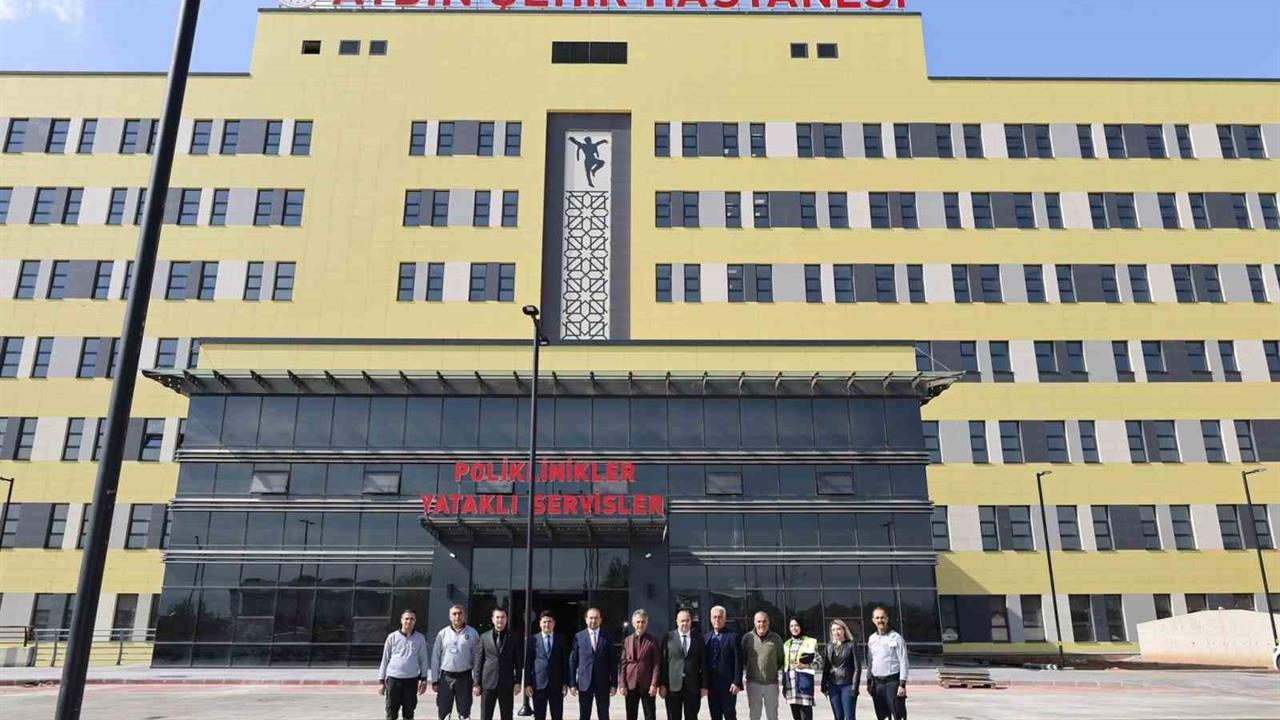 Aydın Şehir Hastanesi'nde Açılış İçin Son Hazırlıklar Yapılıyor