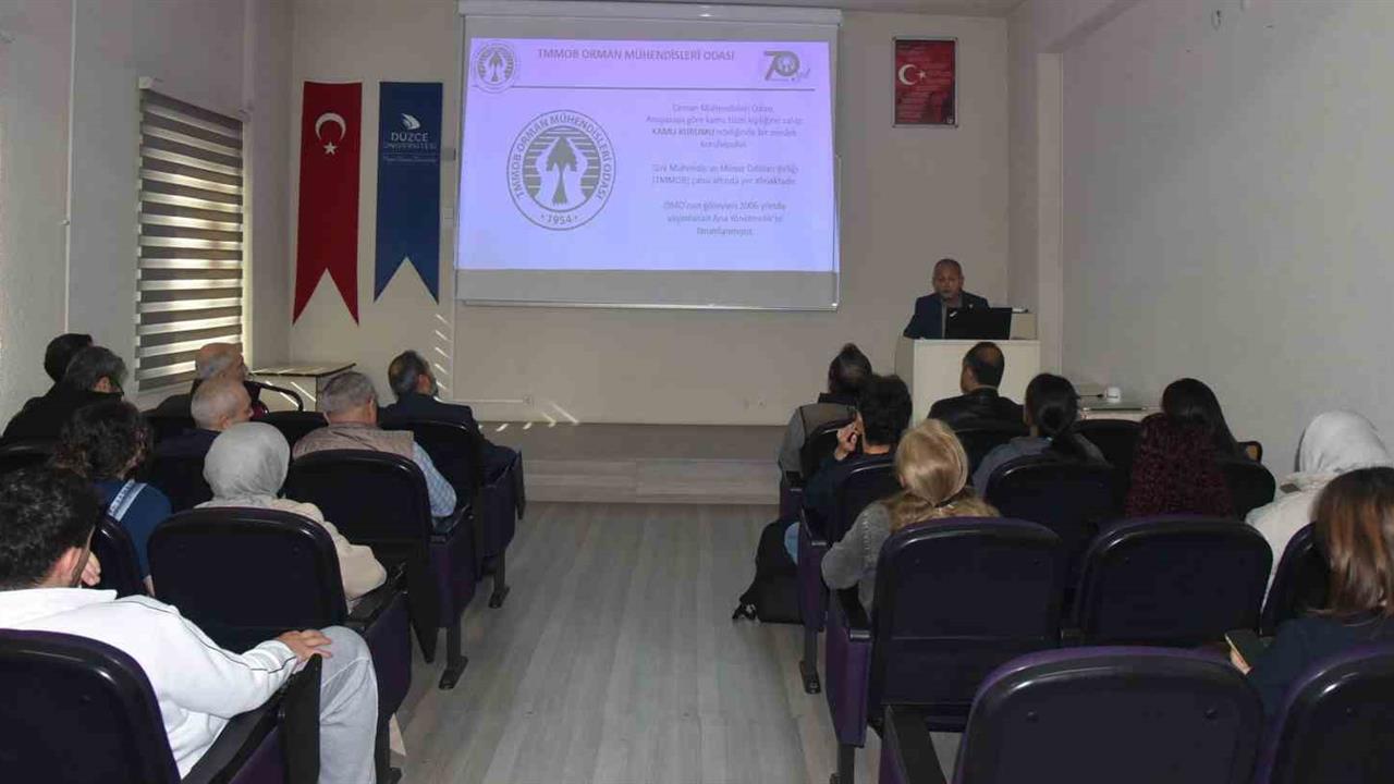 Düzce'de Orman Fakültesi Öğrencileri Buluştu