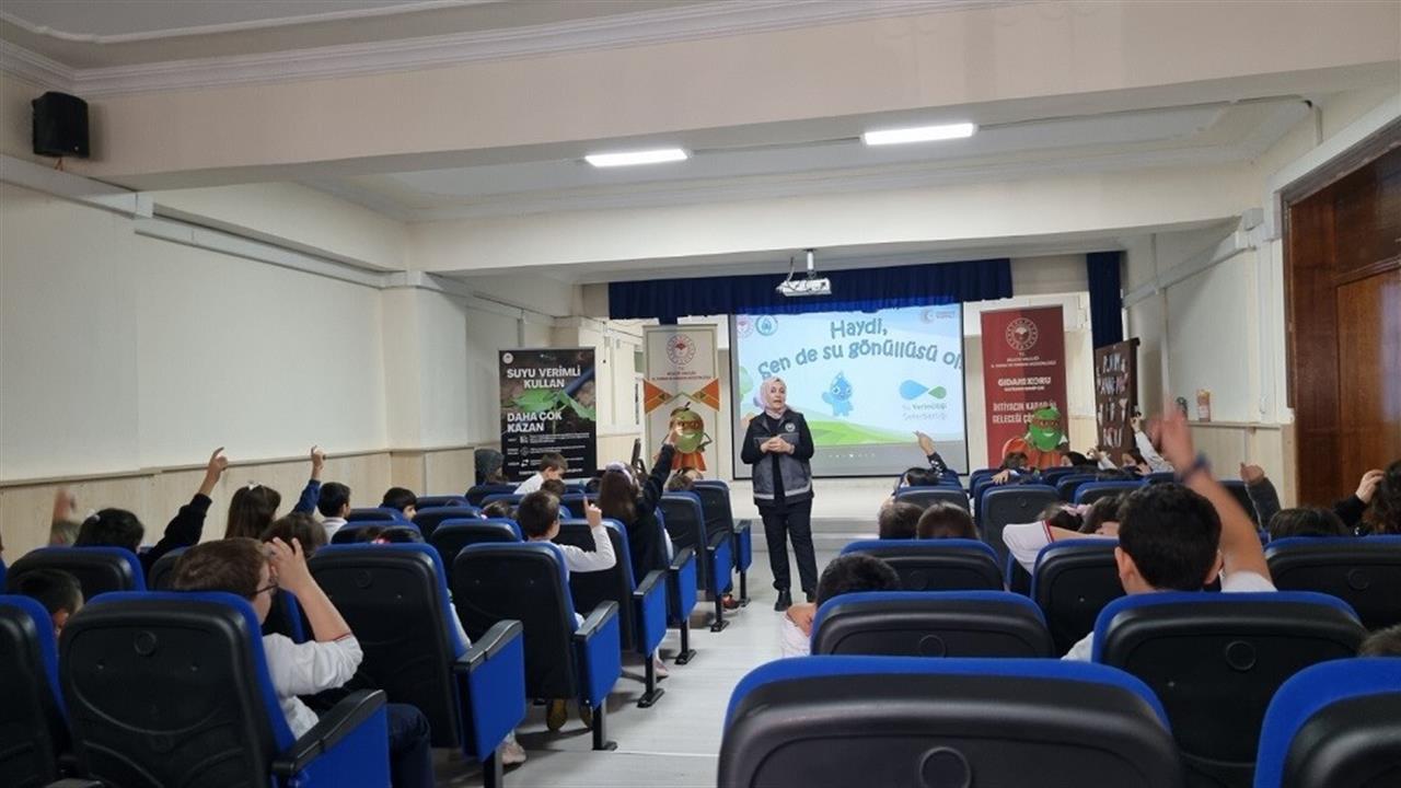 Bilecik'te Öğrencilere Su Verimliliği Eğitimi Verildi