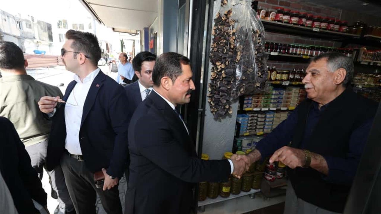 Hatay'da Vali Masatlı'ya Esnaftan Davet