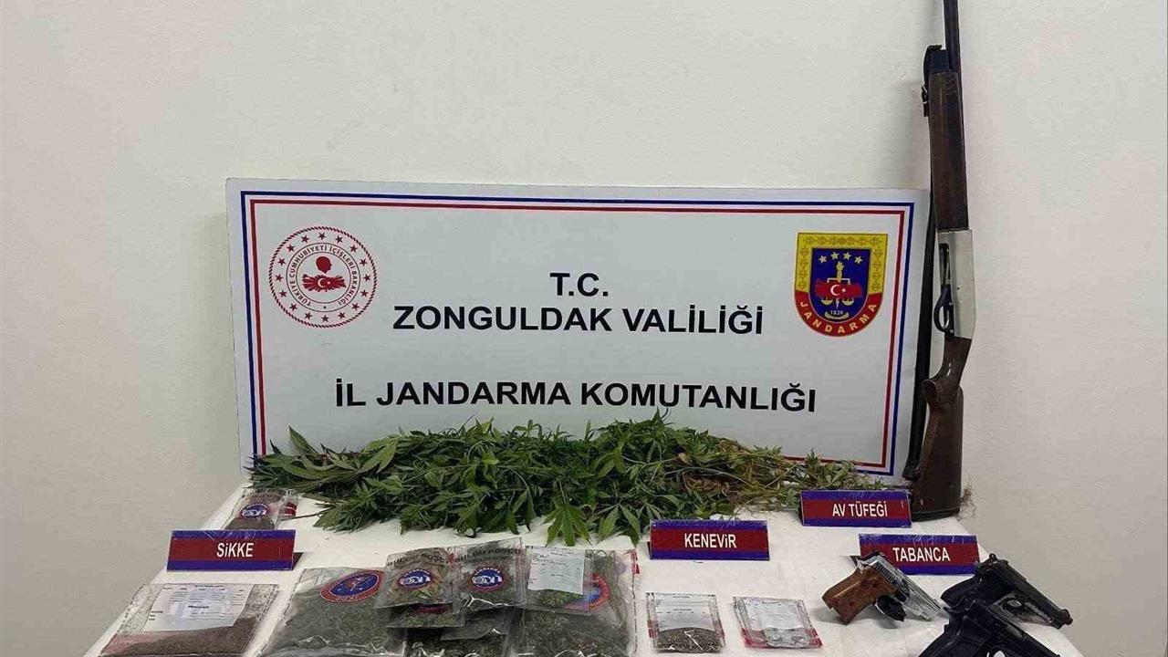 Zonguldak'ta Tarihi Eser ve Uyuşturucu Operasyonu: 2 Gözaltı