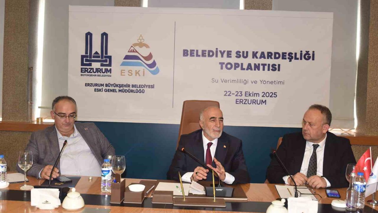 Palandöken'de Su Kardeşliği Zirvesi Düzenlendi
