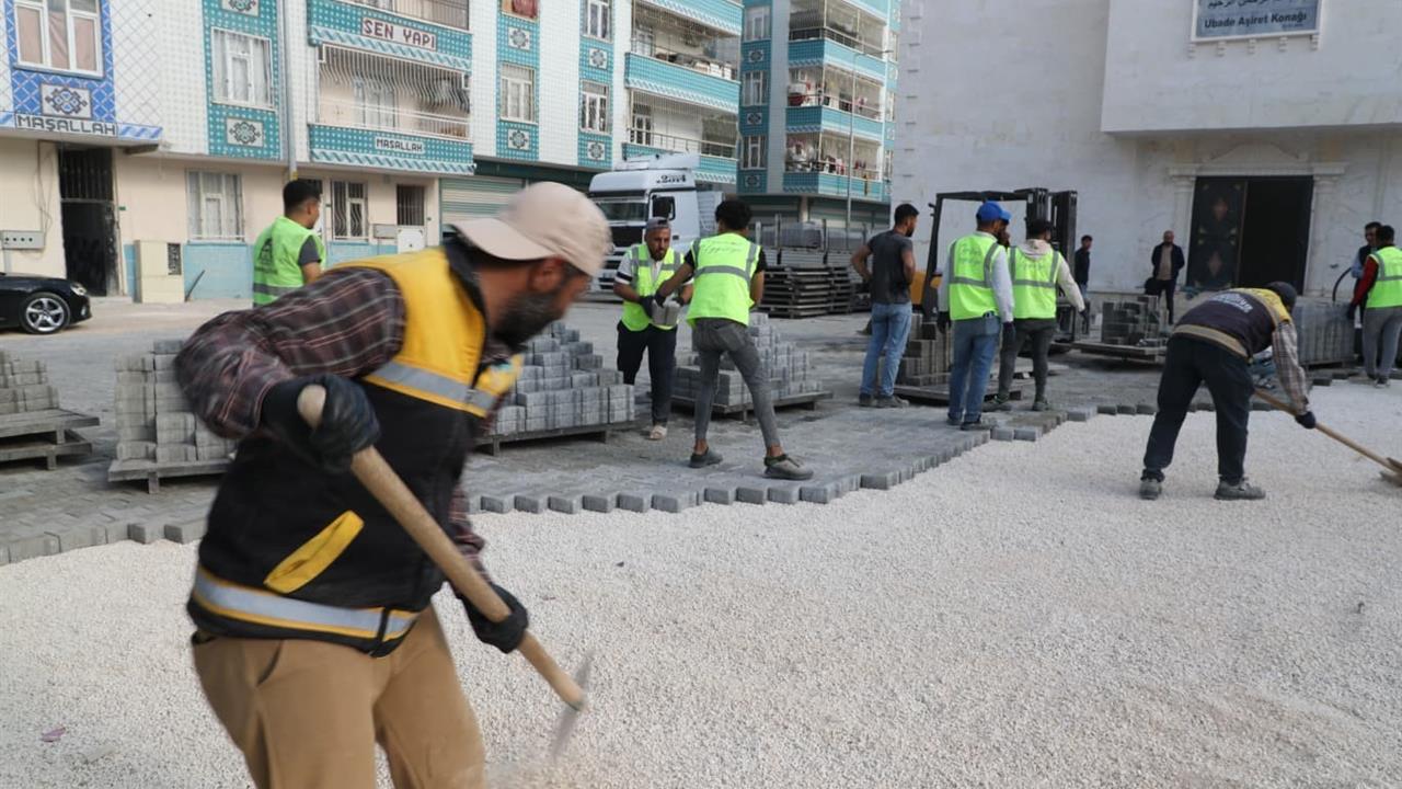 Mehmet Kuş Eyyübiye'deki Yol Çalışmalarını İnceledi