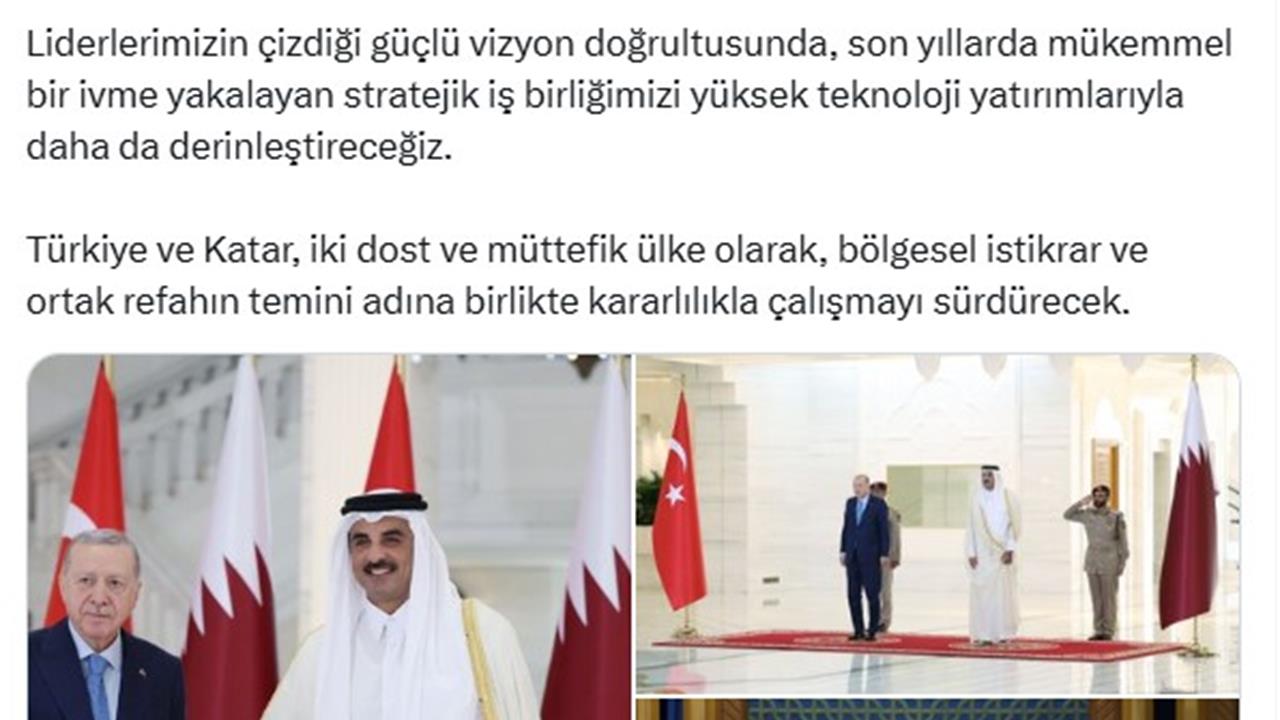 Türkiye ve Katar İşbirliğini Güçlendirecek