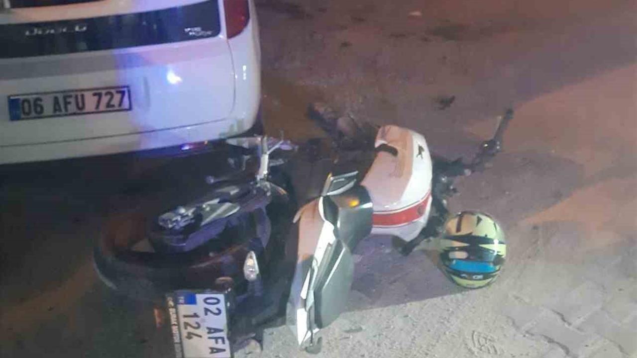 Adıyaman'da Motosiklet Kazası: 1 Yaralı